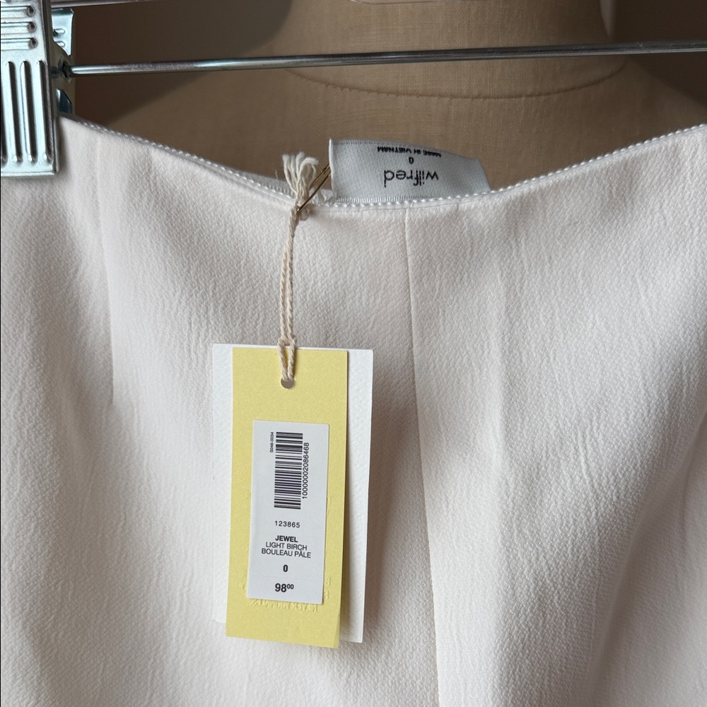 NWT Aritzia Wilfred Mini Skort - Picture 3 of 3